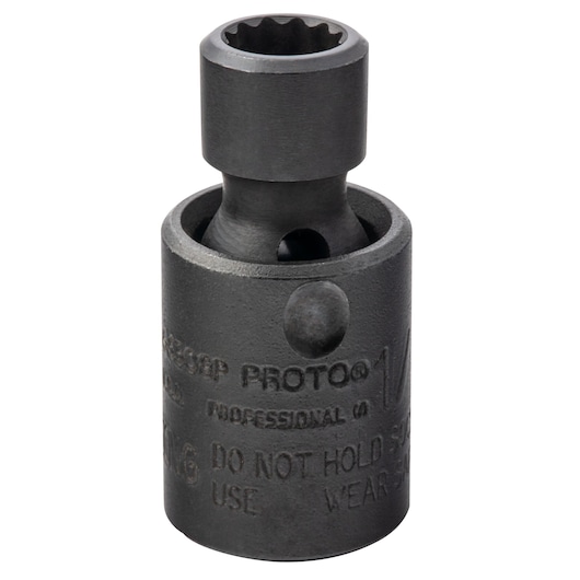 Proto® 1/4" Drive Universal Impact Sockets - 12 Point