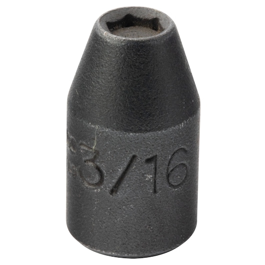 1/4 in. Drive 3/16 in. 6-Point High Strength Magnetic Impact Socket