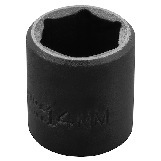 1/4 in. Drive 14mm 6-Point Impact Socket