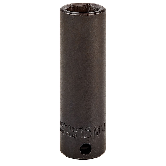 3/8 in. Drive 15mm 6-Point Deep Impact Socket
