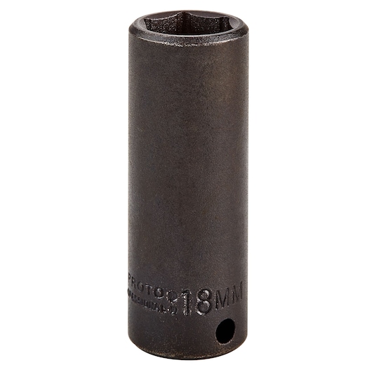 3/8 in. Drive 18mm 6-Point Deep Impact Socket