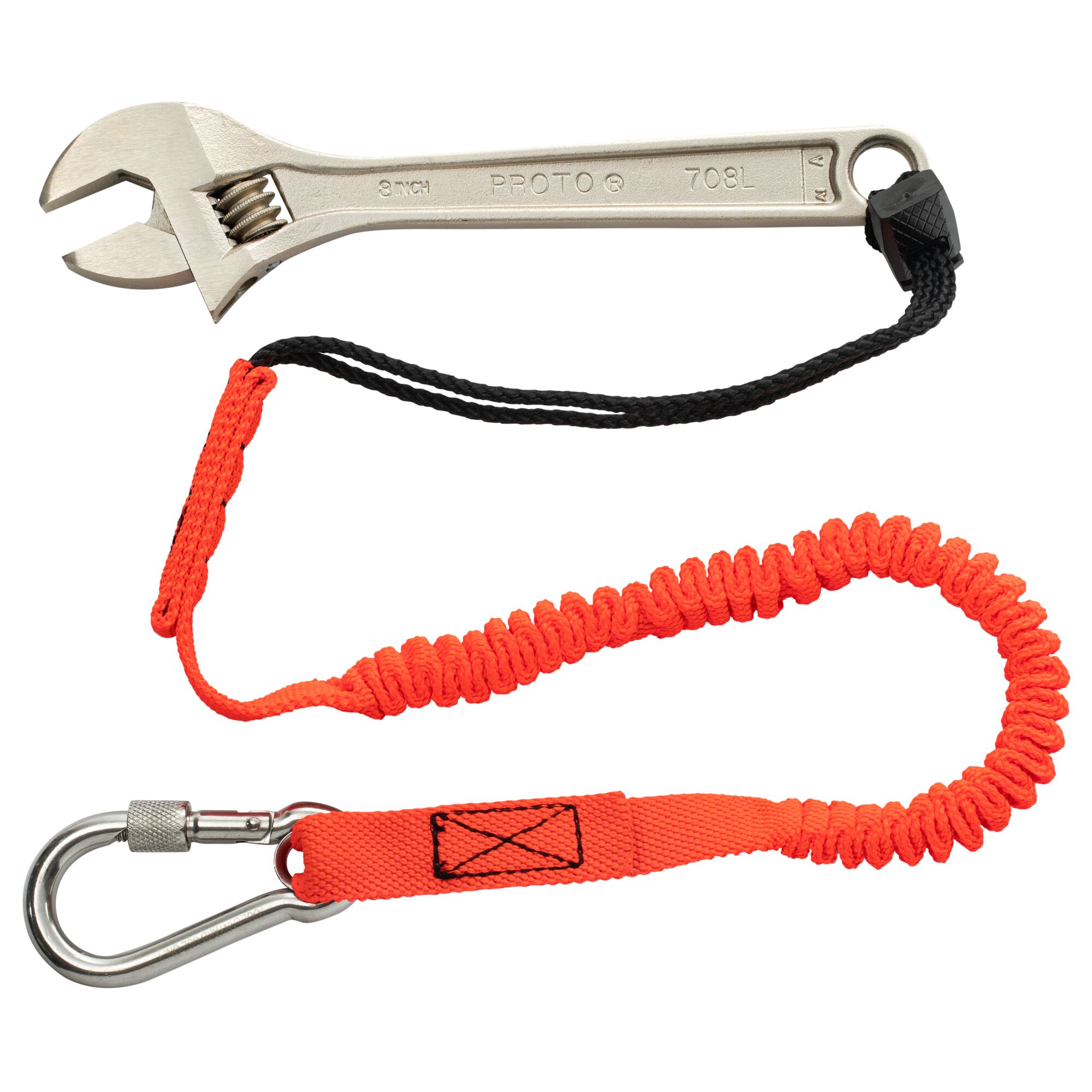 アクセサリー RENTON 8 in. Clik-Stop® Satin Tethered Adjustable Wrench | PROTO