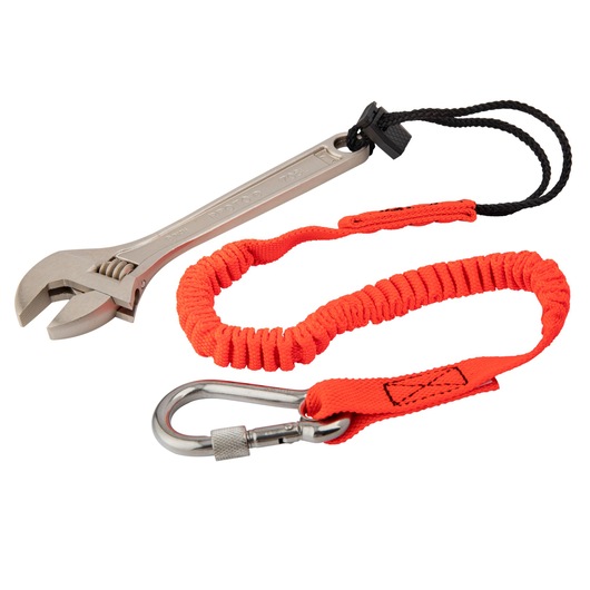 8 in. Clik-Stop® Satin Tethered Adjustable Wrench 8 in. Clik-Stop® Satin Tethered Adjustable Wrench