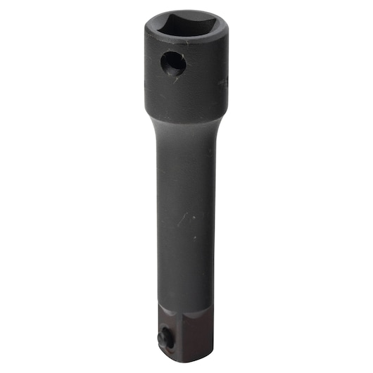 PROTO J7175P black socket extension, cylindrical tool, photographed on white background.