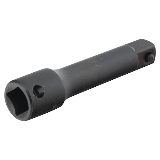 PROTO J7175P black finish socket extension bar, angled view, white background.