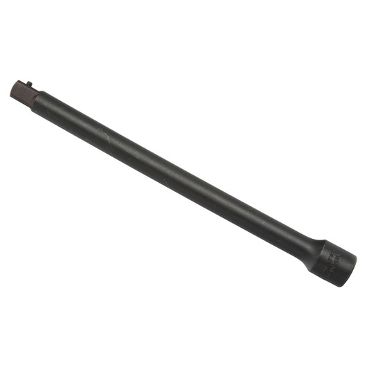 PROTO J7183-00 black steel socket extension bar, photography, angled on white background.