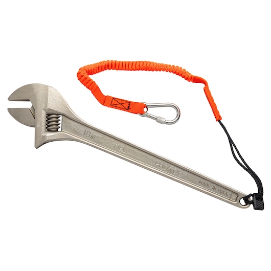 PROTO® 18 in.Tethered Satin CLIK-STOP® Adjustable Wrench