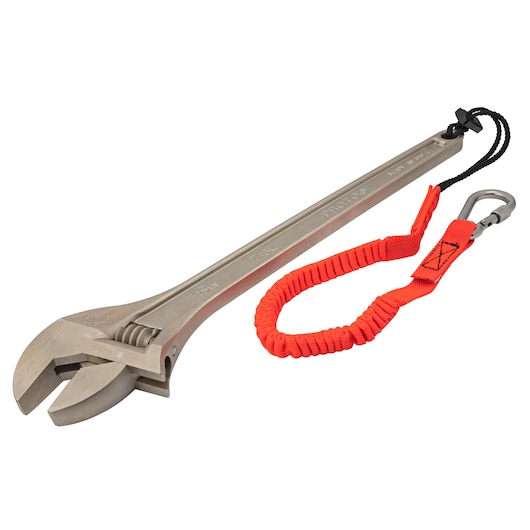 PROTO® 18 in.Tethered Satin CLIK-STOP® Adjustable Wrench