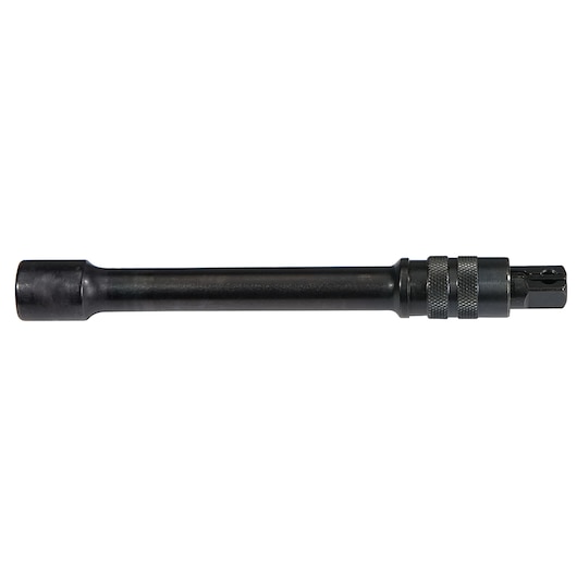 PROTO J7206L black locking impact extension bar, side view on white background.