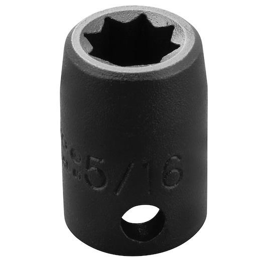 PROTO J7210S black twelve-point socket, close-up front angle on white background.