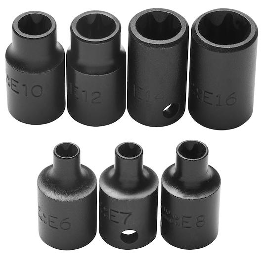 3/8 in. Drive Torx® Impact Socket Set (7 pc.)