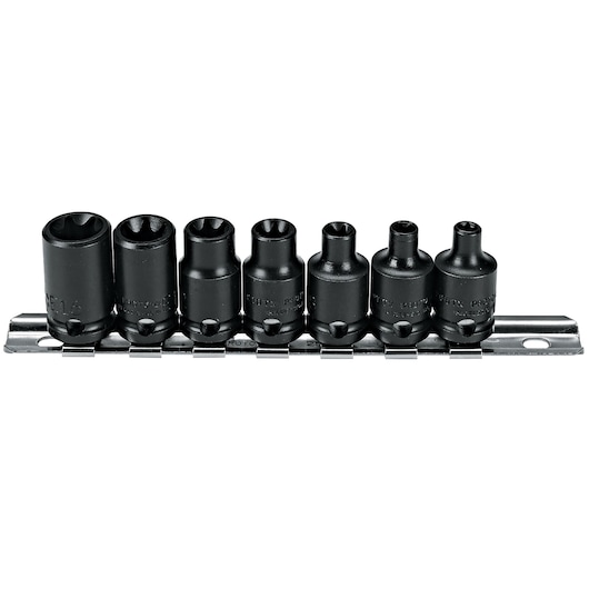 3/8 in. Drive Torx® Impact Socket Set (7 pc.)