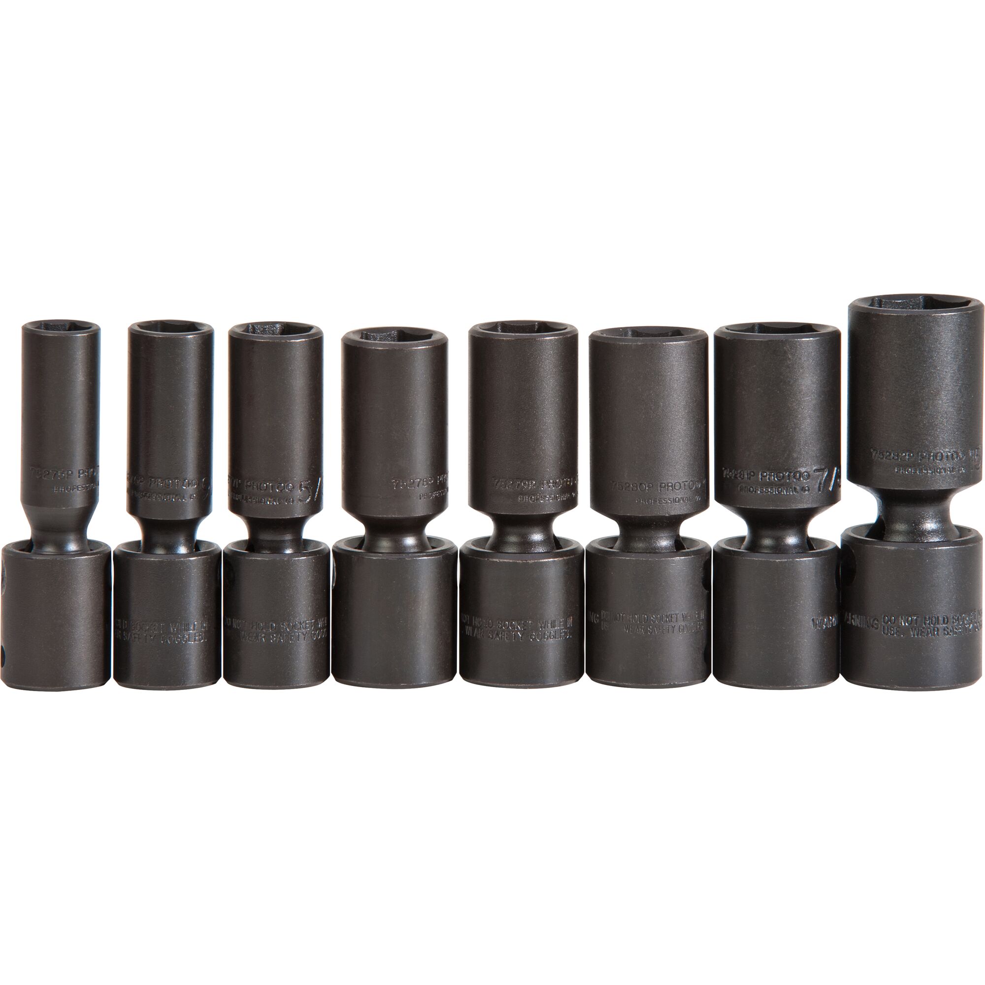 Proto impact clearance socket set