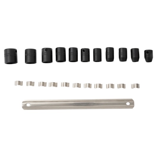 3/8 in. Drive 6-Point Metric Impact Socket Set (11 pc.)