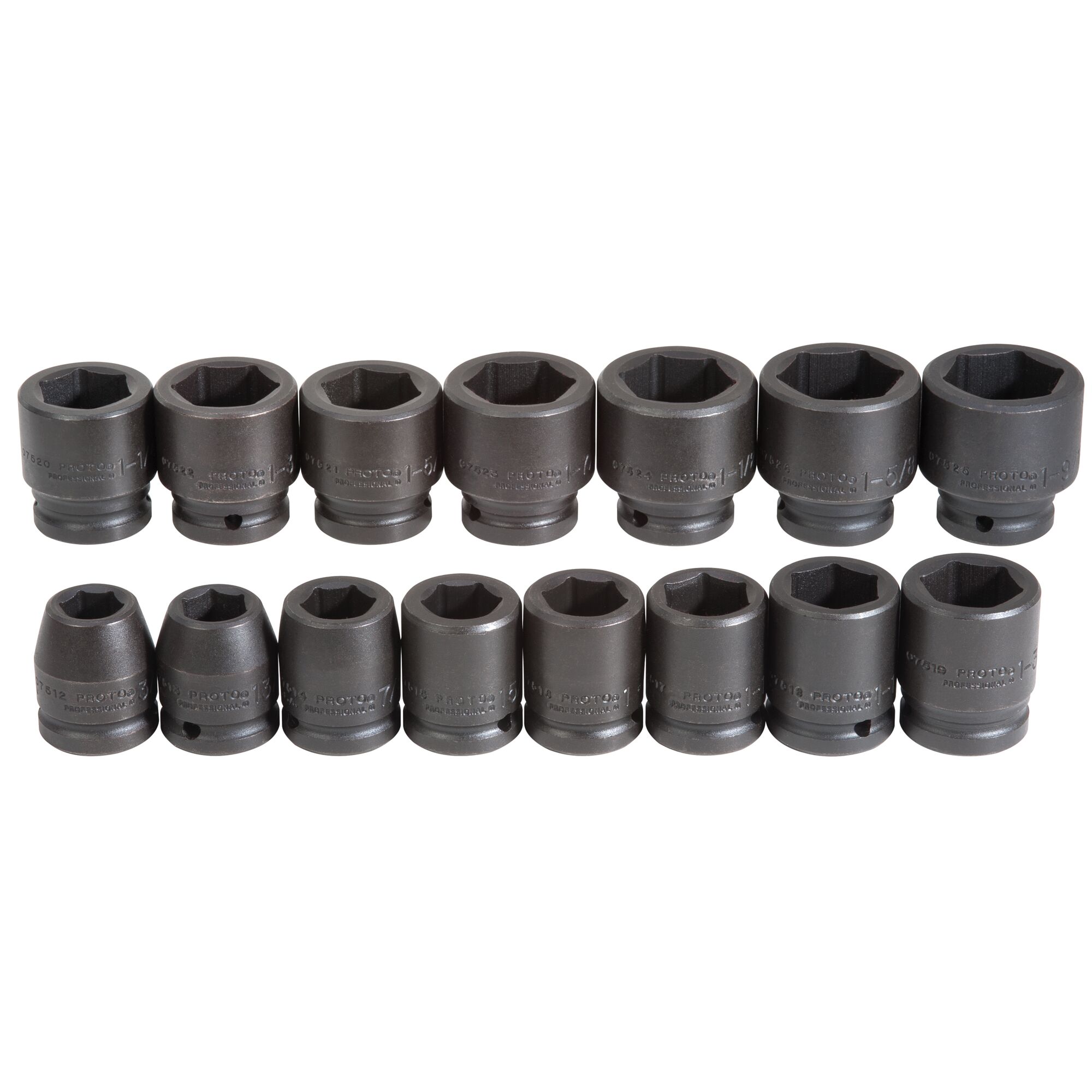 3/4 in. Drive 6-Point Impact Socket Set (15 pc.) | PROTO