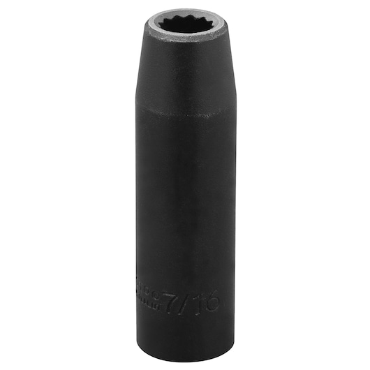 1/2 in. Drive 7/16 in. 12-Point Deep Impact Socket