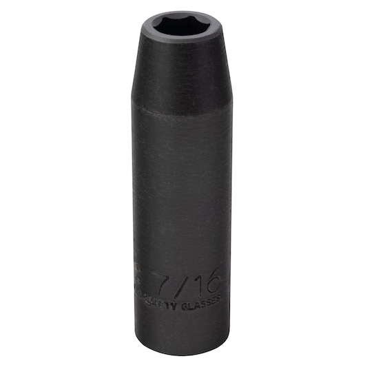 1/2 in. Drive 7/16 in. 6-Point Thin Wall Deep Impact Socket