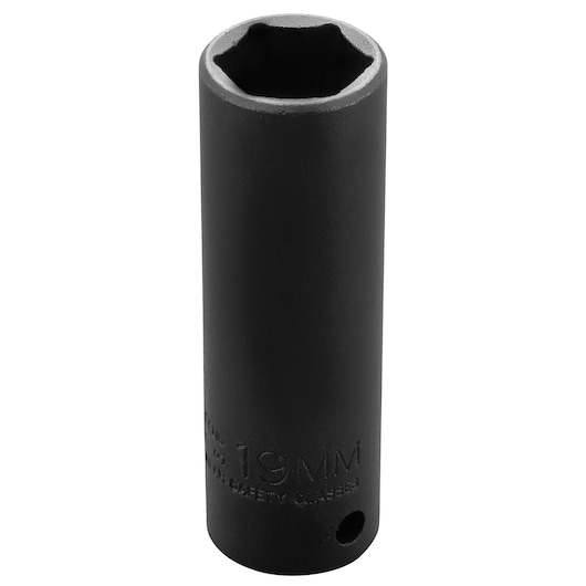 1/2 in. Drive 19mm 6-Point Thin Wall Deep Impact Socket