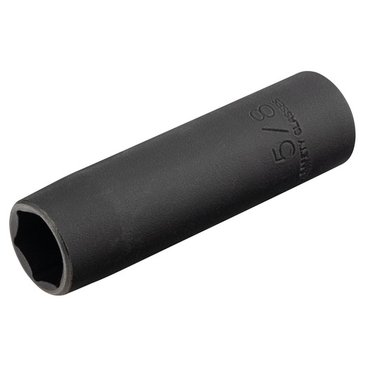 PROTO J7320HT black deep impact socket, photography angled on white background