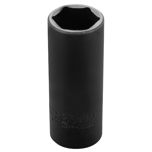 1/2 in. Drive 23mm 6-Point Deep Thin Wall Impact Socket