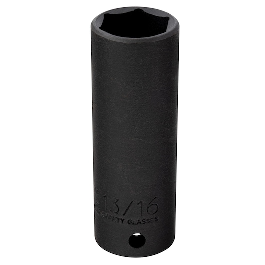 1/2 in. Drive 13/16 in. 6-Point Deep Thin Wall Impact Socket