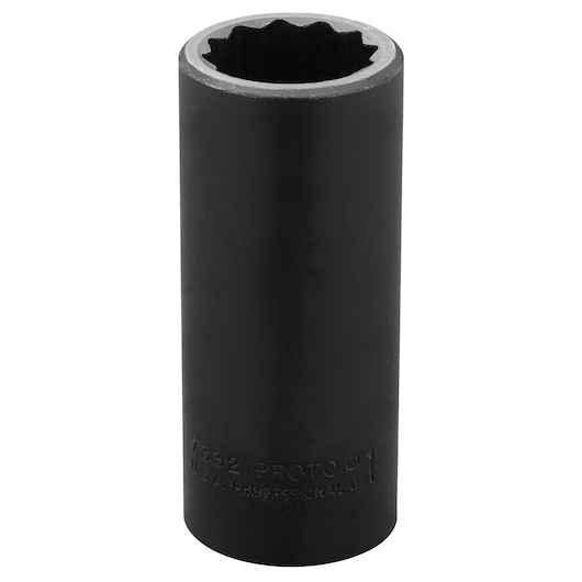 1/2 in. Drive 1 in. 12-Point Deep Impact Socket