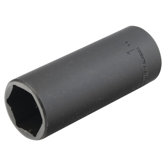 PROTO J7332HT black deep impact socket photography, shown angled on white background.
