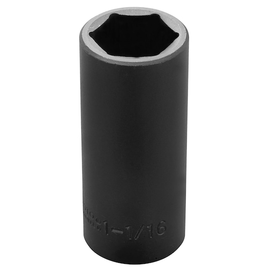 1/2 in. Drive 1-1/16 in. 6-Point Deep Impact Socket Impact Deep 1/2" DR 1-1/16" 6 PT