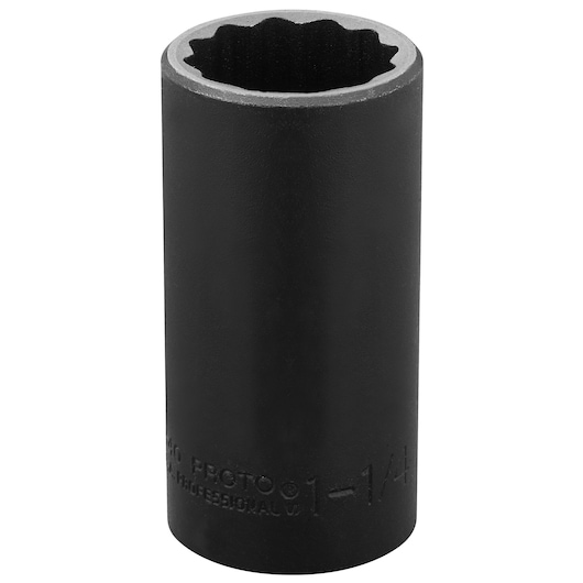 1/2 in. Drive 1-1/4 in. 12-Point Deep Impact Socket
