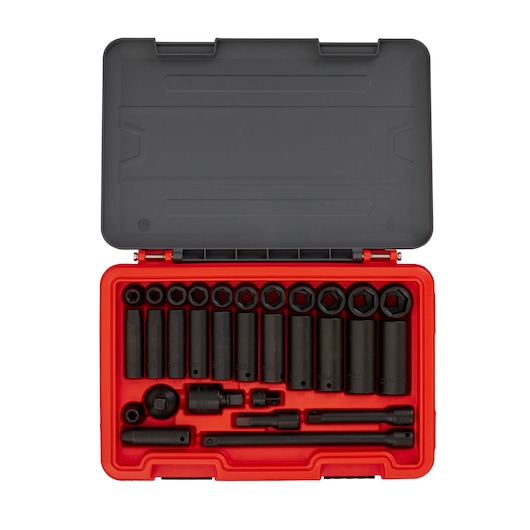 Advanced Storage 1/2 in. Drive SAE & IM Set Container (30 pc.)