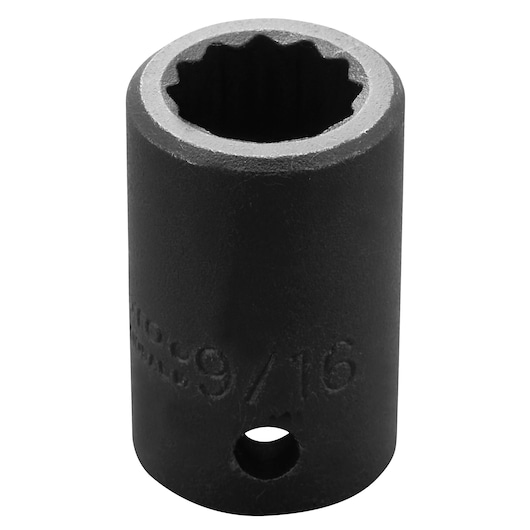 1/2 in. Drive 9/16 in. 12-Point Impact Socket