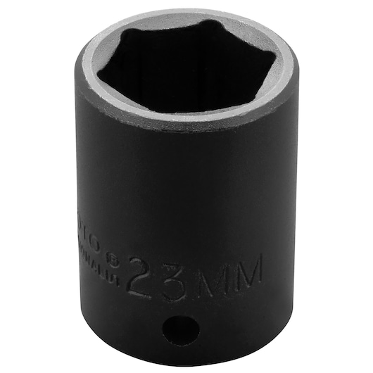 1/2 in. Drive 23mm 6-Point Impact Socket
