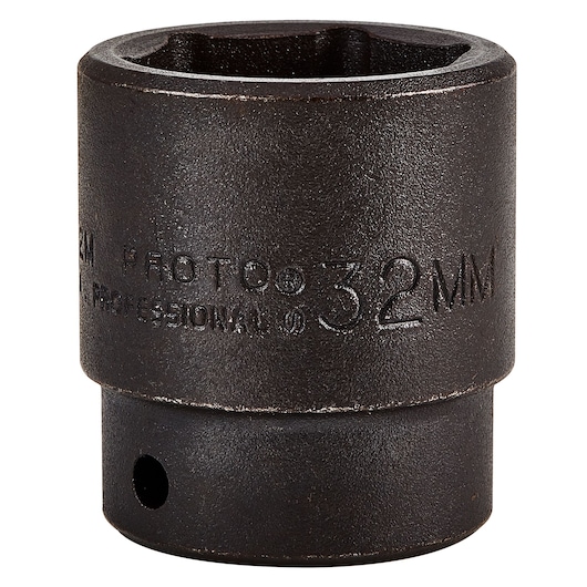 1/2 in. Drive 32mm 6-Point Impact Socket