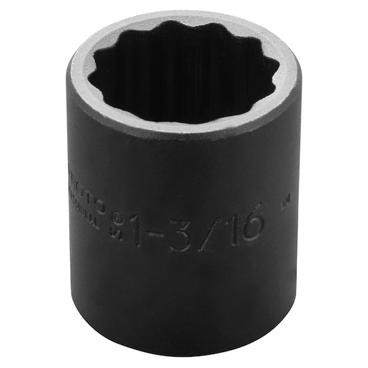 1/2 in. Drive 1-3/16 in. 12-Point Impact Socket