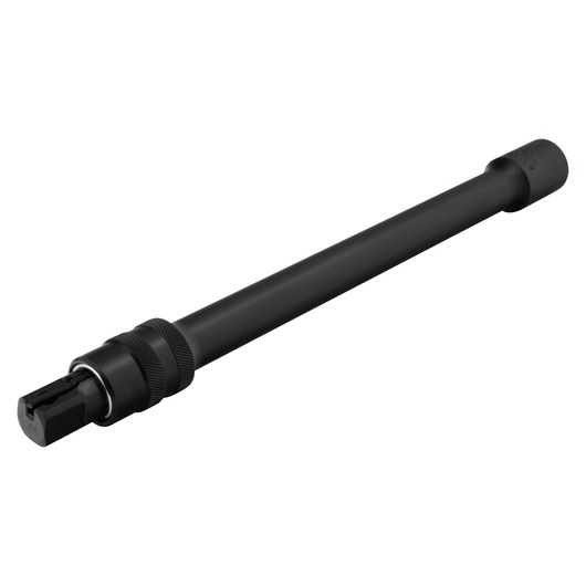 PROTO J7510 black steel breaker bar tool, side angle on white background.