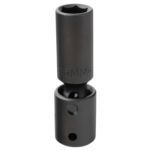 1/2 in. Drive 15mm Universal Deep Impact Socket
