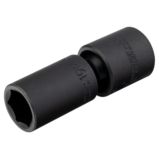 1/2 in. Drive 19mm Deep Universal Impact Socket