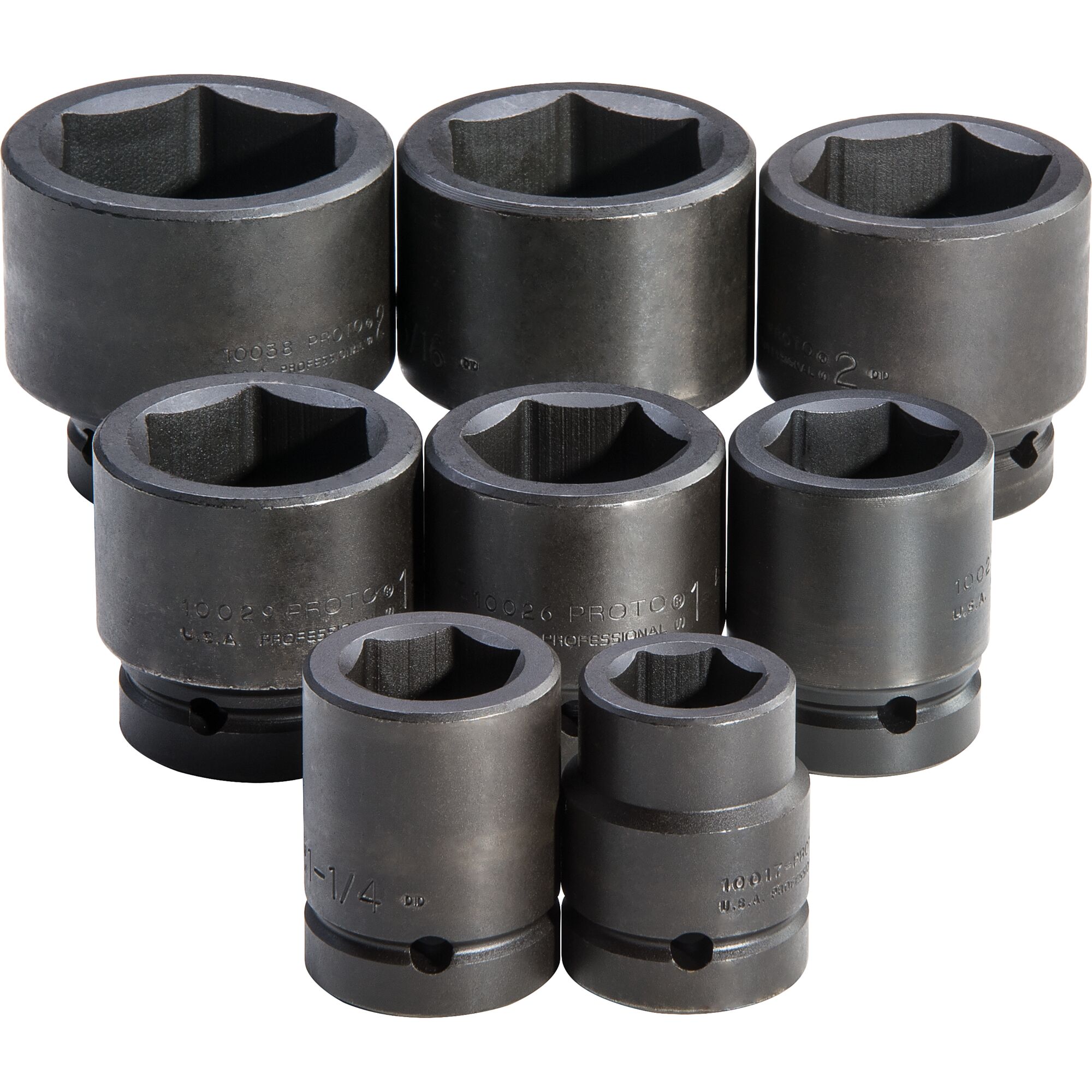 1 in. Drive 6-Point Impact Socket Set (8 pc.) | PROTO