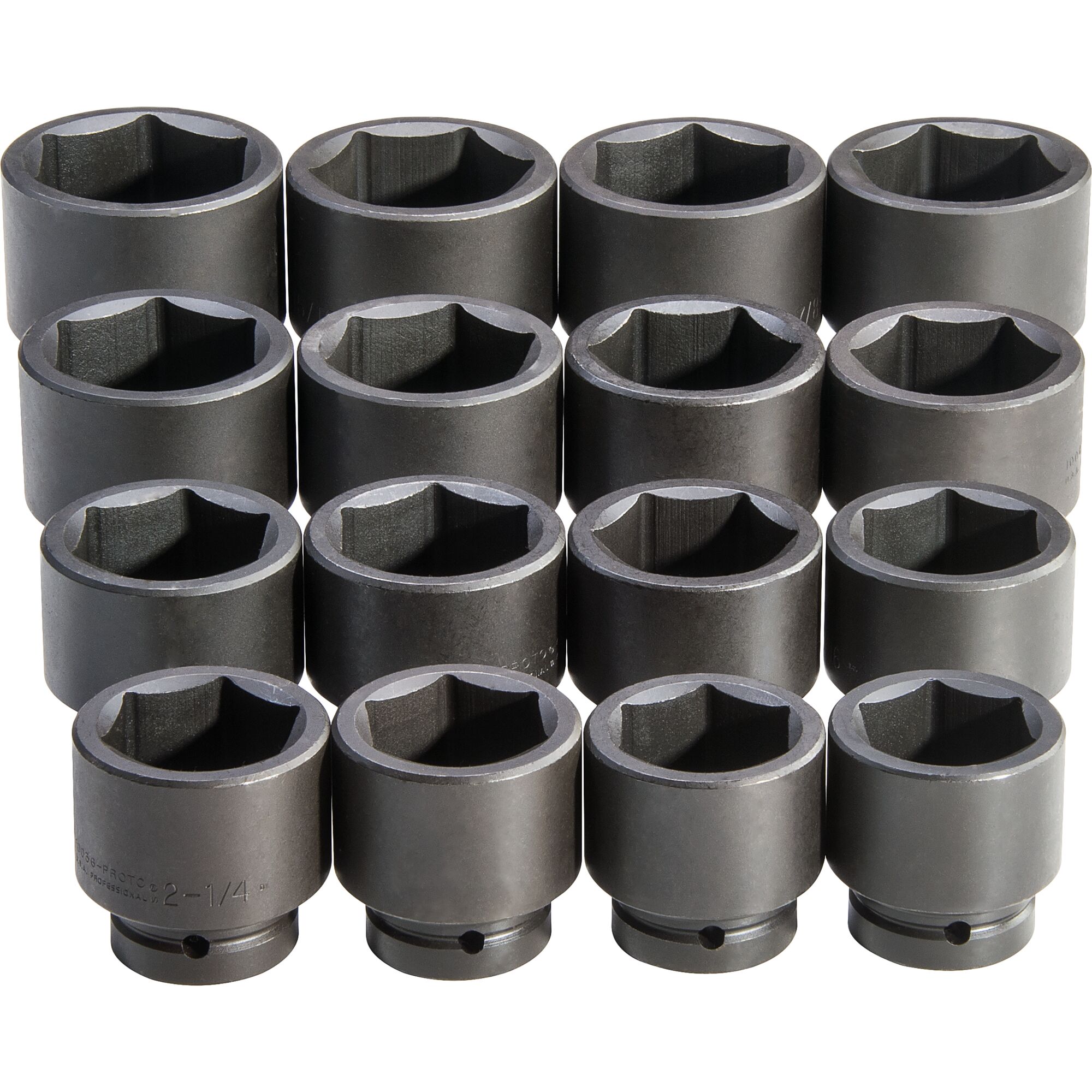 1 in. Drive 6-Point Impact Socket Set (16 pc.) | PROTO