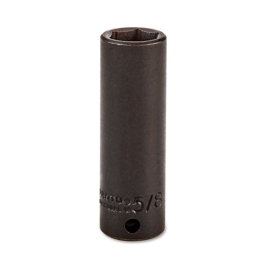 Photo of PROTO J7720H deep impact socket, black finish, upright angle on white background.