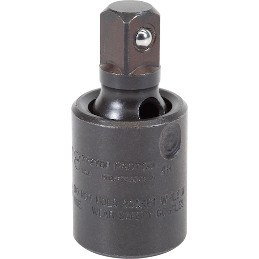 PROTO J77270P impact socket adapter, black metal, close-up on white background.