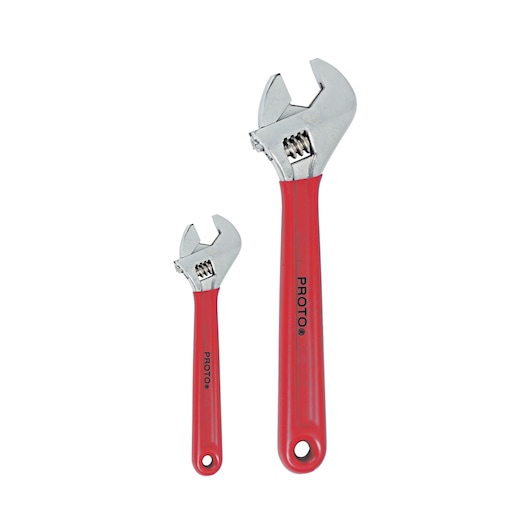 Proto® 2 Piece Cushion Grip Adjustable Wrench Set