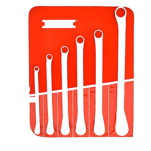 Proto® 6 Piece Deep Offset Box Wrench Set - 12 Point