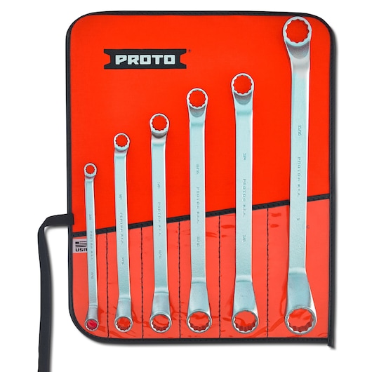 PROTO® Deep 12-Point Offset Box Wrench Set (6 pc.)