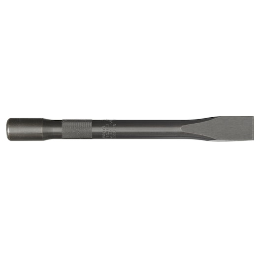 PROTO J86078 cold chisel, steel with knurled grip, side view on white background, hand tool.