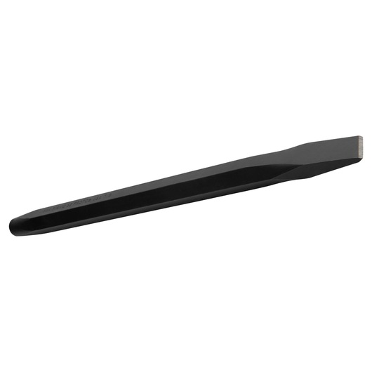 PROTO J86A3-4X12S2 black cold chisel side angle on white background.