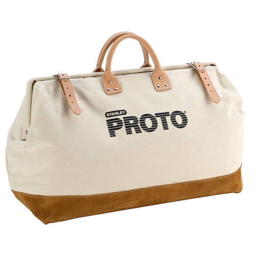 27 in. Professional Extra Heavy-Duty Leather Reinforced Tool Bag