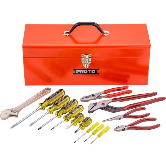Tool Set With Tool Box (14 pc.)