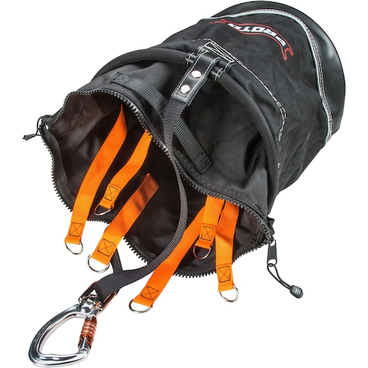 Bucket Tethering D-Ring lift with Swivel Triple Lock Carabiner