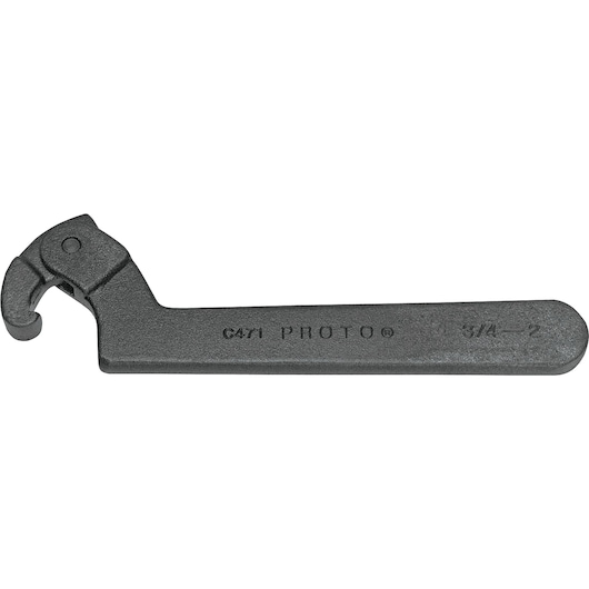 6-3/8 in. Adjustable Hook Spanner Wrench